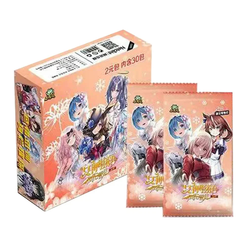 New Goddess Story Card Fufeng Kapitel Bunte Blitzkarte Anime-Charakter-Sammelkartenspiele Spielzeug Kindergeschenke