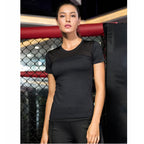 2023 Damen Yoga Tops schnelltrocknend Sport Top Fitness Damen Top Schwarz einfarbig ärmelloses Fitness Lauftop Gym T-Shirt