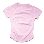 Kurzarm Gym-Top Damen Kleidung Yoga-Top Nahtloses Sportshirt Leichtes Fitness-Workout-Shirt Sport-Tops Active Wear Femme