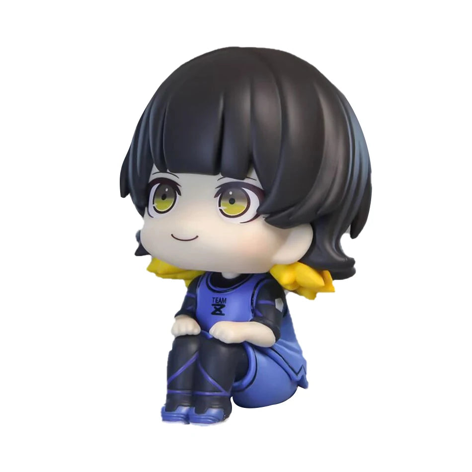 BLUE LOCK Actionfiguren Isagi Yoichi Bachira Meguru Anime Figur Q-Version Figur Sammelmodell Kinderspielzeug Puppen Geschenke
