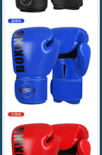 6/8/10/12oz Boxhandschuhe Professionelle Erwachsene Sanda Muay Thai Kampfhandschuhe für Männer und Frauen Trainings-Sandsack Free Fight MMA