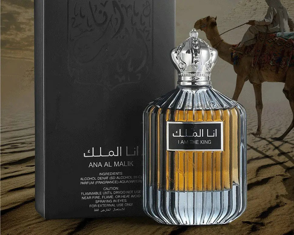Dubai Prince Herrenparfüm 100ML Eau de Cologne lang anhaltender Duft Frische Wüstenblume Anziehend für Frauen Arabische Parfüme Mujer Originales
