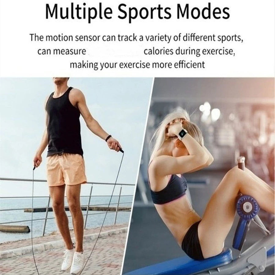 Multifunktionale Smartwatch für Damen und Herren, Bluetooth-verbunden, Telefon, Musik-Player, Fitness-Sportarmband, Schlafmonitor D13 Smartwatch