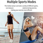 Multifunktionale Smartwatch für Damen und Herren, Bluetooth-verbunden, Telefon, Musik-Player, Fitness-Sportarmband, Schlafmonitor D13 Smartwatch