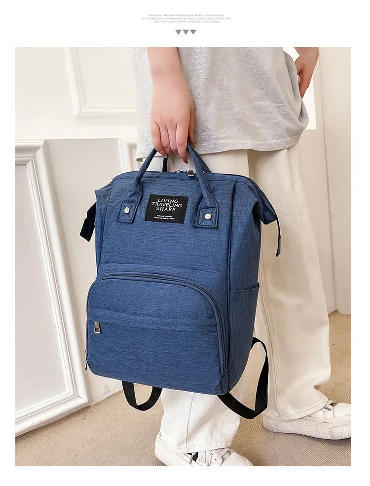 Wickelrucksack Windeltasche Mama Große Kapazität Taschen Mama Baby Multifunktionale Wasserdichte Outdoor Reise Windeltaschen für die Babypflege