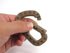 1/2/3/4/6pcs Taktischer Karabiner Karabinerhaken Karabiner Clip Kunststoff Kadett Wandern Camping