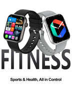 2025 Neue Sport Smartwatch Herren Full Touchscreen Herzfrequenz Bluetooth Anruf 1,9 Zoll KI-Sprache IP68 Wasserdichte Smartwatch Damen