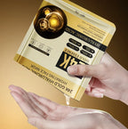 10 Stück 24 Karat Gold Hyaluronsäure Feuchtigkeitsspendende Gesichtsmaske Whitening Maske für Damen Koreanische Hautpflegeprodukte