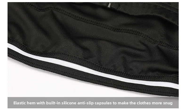 XINTOWN Herren Langarm-Radtrikot, Rennbekleidung für Frühling/Sommer, Export-Fahrradbekleidung, einfarbiges Langarm-Oberteil
