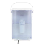 3L Weißer Instant-Heißwasserspender mit LED-Anzeige 19*24*29,5cm Schnelle Heizung Wasserspender Büro Desktop Wasserspender