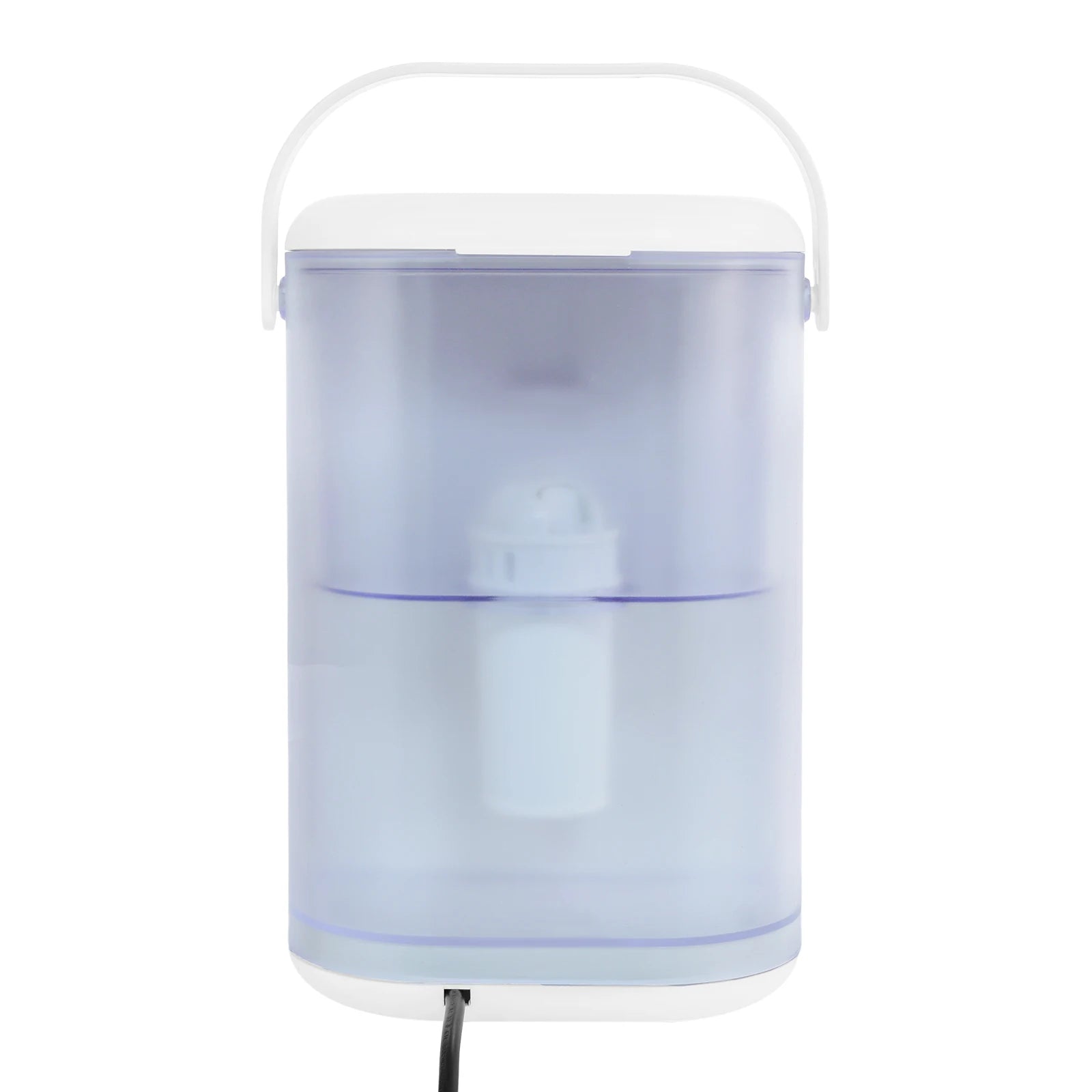 3L Weißer Instant-Heißwasserspender mit LED-Anzeige 19*24*29,5cm Schnelle Heizung Wasserspender Büro Desktop Wasserspender