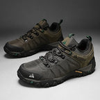 HIKEUP Rutschfeste Herren Wanderschuhe Atmungsaktive Outdoor Abriebfeste Spritzwassergeschützte Kletterschuhe Herren Sneaker Tourismus Bergschuhe