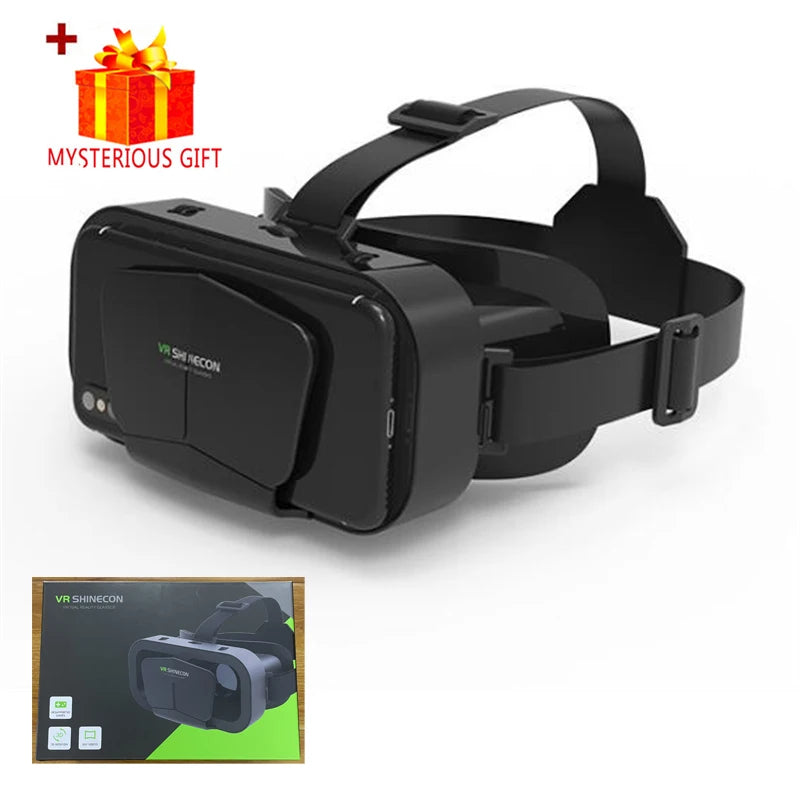 VR Brille 3D Virtual Reality Headset Geräte Helm Linsen Goggles Smart Für Smartphones Handy Mobil Spiel Viar Viewer Set