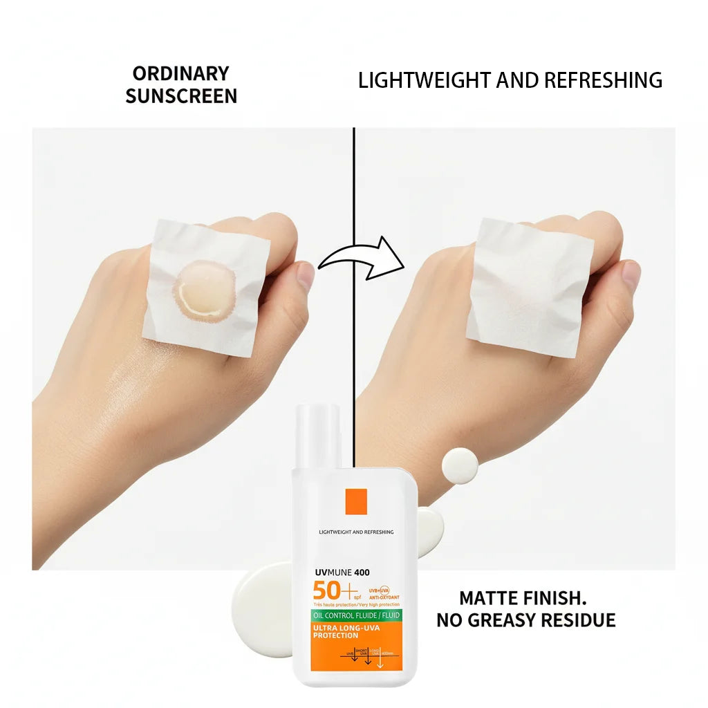 SPF50+ Sonnencreme Lotion Leicht Nicht Fettend UV-Schutz Gesichts- und Körper-Sonnenschutz Langanhaltend Feuchtigkeitsspendend Erfrischender Sonnenschutz