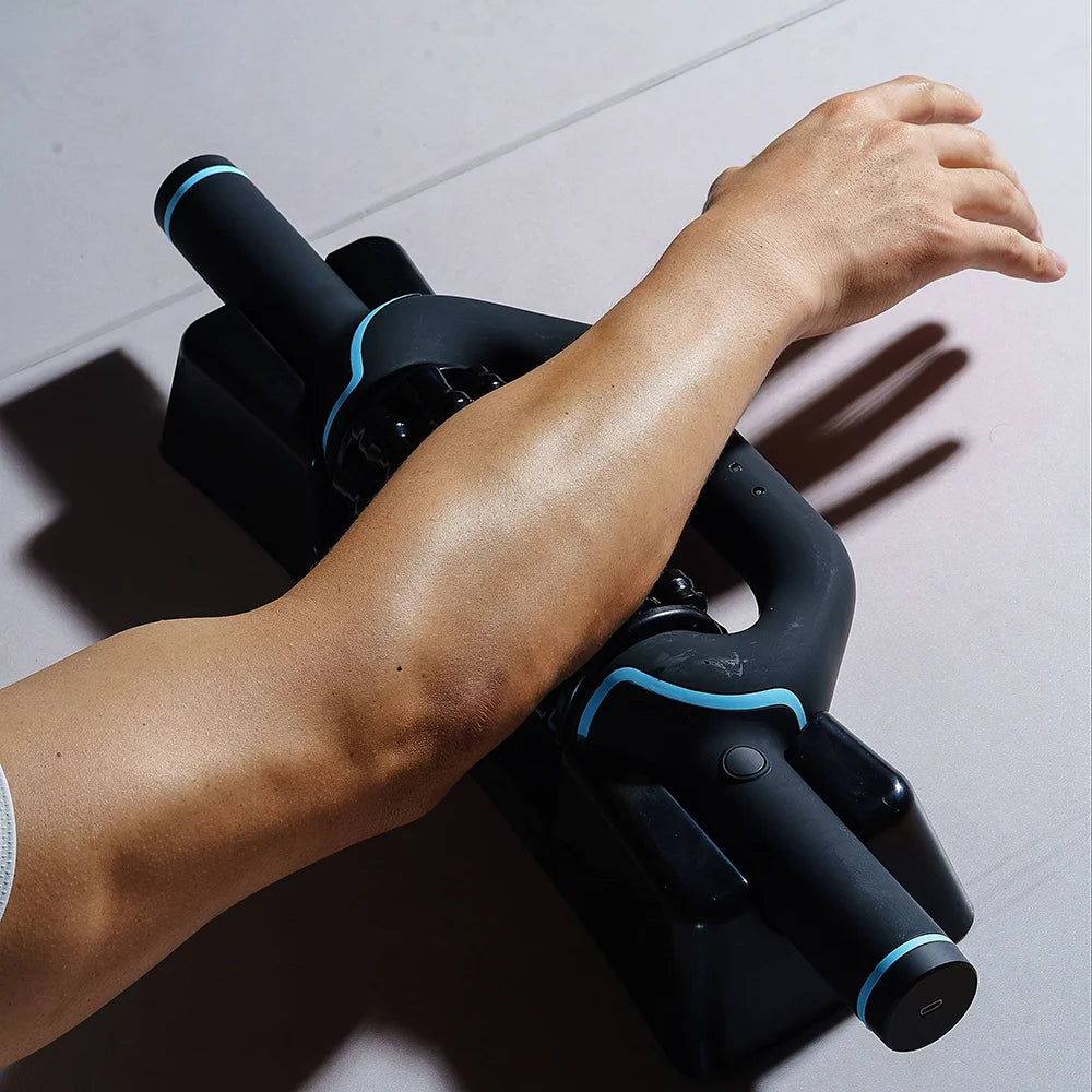 Electric Massage Roller Impact Massager For Deep Tissue And Muscle Relaxation, Rechargeable To Relieve Back Pain After Exercise