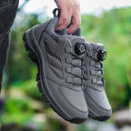 Herren-Outdoor-Sportschuhe für Frühling und Herbst mit drehbarer Schnalle, bequem, rutschfest, Wanderschuhe, große Größen 39–48