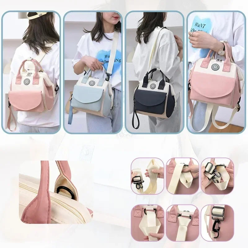 Waterproof Diaper Bag Large Capacity Mommy Travel Bag Multifunctional Maternity Mother Baby Stroller Bags Organizer Mummy Bag Secondary image