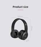 Lenovo Multifunktionaler tragbarer faltbarer kabelloser Bluetooth 5.0 Kopfhörer Für Bluetooth-Verbindung Kabelgebundene Verbindung