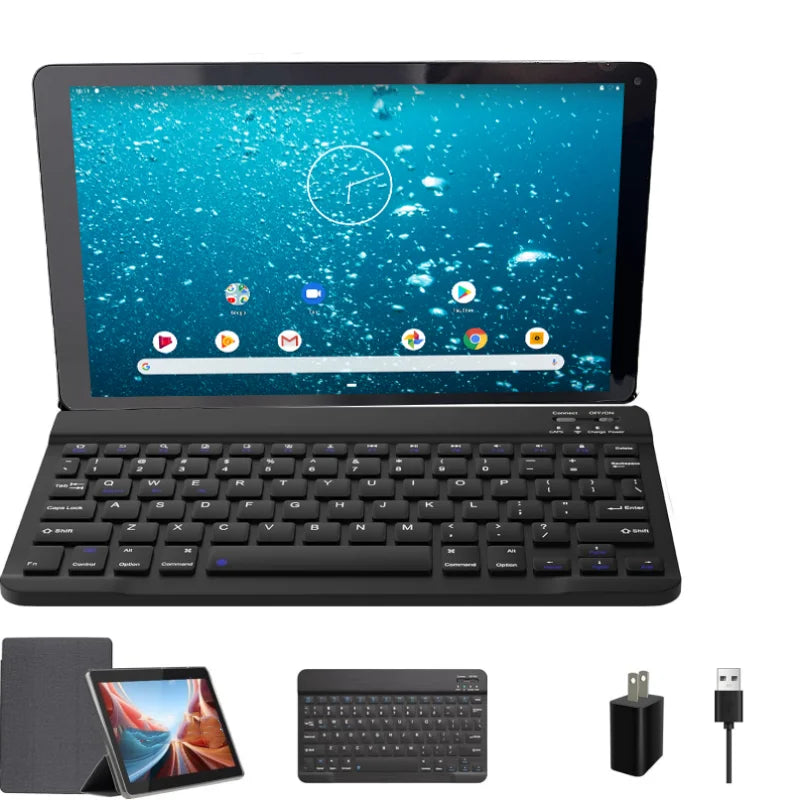 Android 8.0 Tablet PC A35 Prozessor 64 Bit Quad-Core 1.3GHz Dual-Kamera WLAN 10.1 Zoll 1GB RAM 16GB ROM MW1528 mit Tastatur Hauptbild