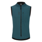 YKYWBIKE Herren Radsport Gelit Thermo-Fleece Fahrrad Windjacke Ärmellose Weste Winddicht Wasserdicht Radfahren