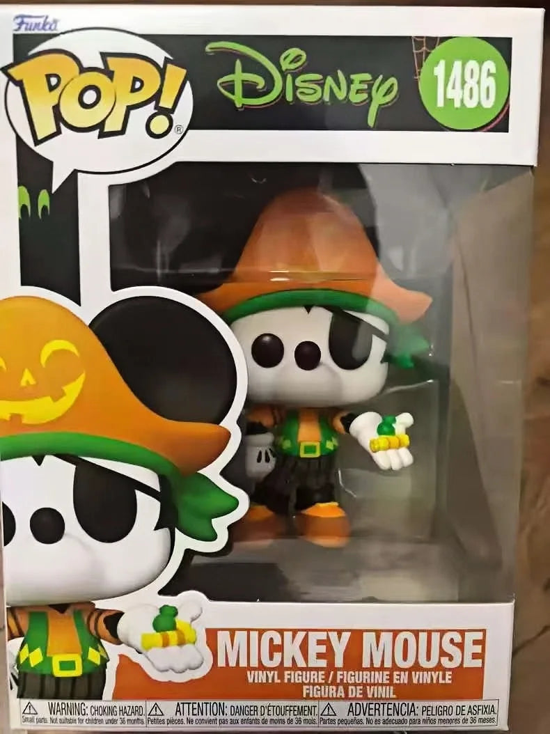 Funko Pop Original Disney Mickey Maus Halloween Limited Edition Vinyl Anime Figur Figürchen Puppe Modell Spielzeug Geschenk