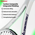 Kawasaki Light Tennisschläger Set Carbon-Composite Schlägerset KD1&PD1 Anfänger Professionelles Schläger Set für Damen und Herren Training