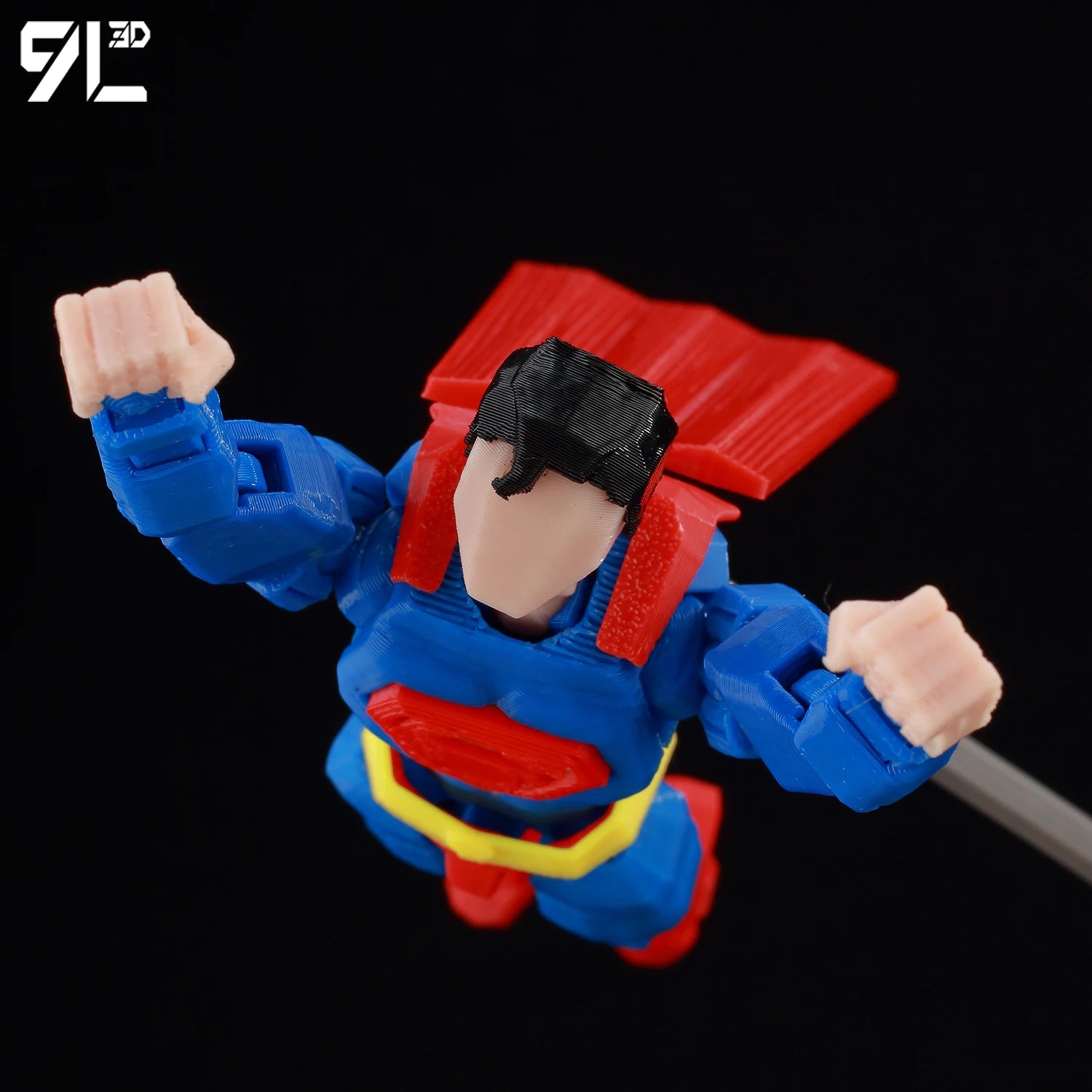9L3D Gedruckte Deadpool Wolverine Batman Spider-Man Venom Actionfiguren Dummy13 Lucky13 T13 Anime Modell Spielzeug Sammlerstücke Geschenke