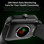 COLMI P81 Smartwatch mit Anruffunktion, Ultra 1,9 Zoll Bildschirm, 24 Std. Gesundheitsüberwachung, über 100 Sportmodi, Bluetooth Smartwatch für Herren und Damen