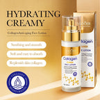 SADOER Collagen Gesichts-Serum Gesichtslotion Feuchtigkeitsspendende Gesichts-Emulsion Ölkontrolle Wasserauffüllung Erfrischende Gesichts-Essenz