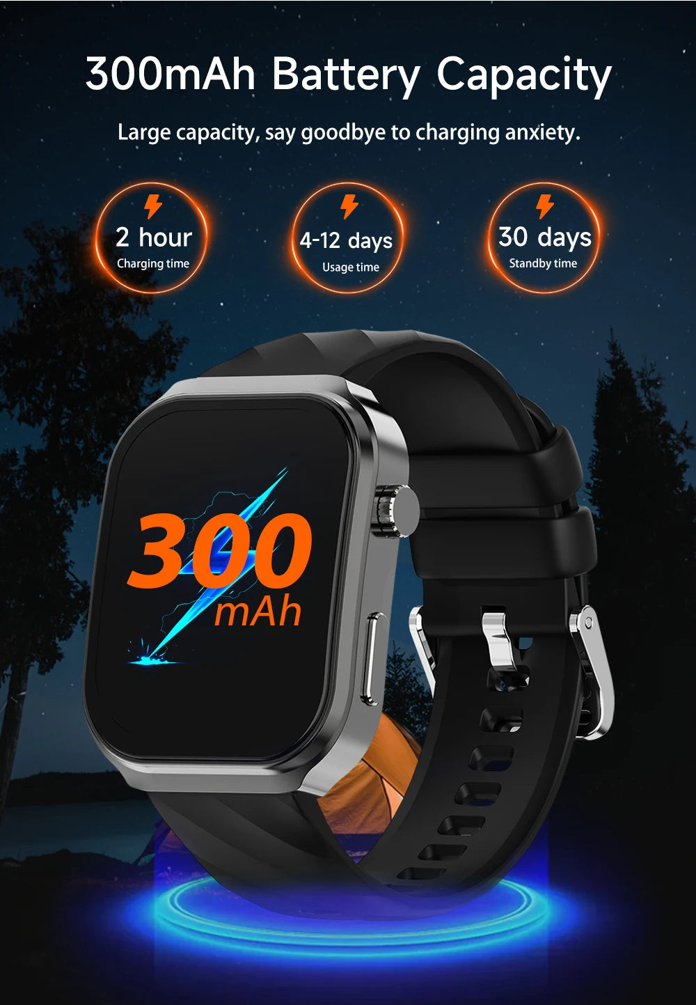 LIGE 2026 Neue KI-Gesundheitsdiagnose Smartwatch Blutfett Harnsäure Bluetooth-Anruf Blutdruck Gesundheits-Smartwatch Herren Damen