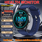 2026 Neue Smartwatch NFC EKG+PPG Blutsauerstoff Harnsäure Blutdruck Saphir Smartwatch Herren für Android iOS Smartwatch Herren