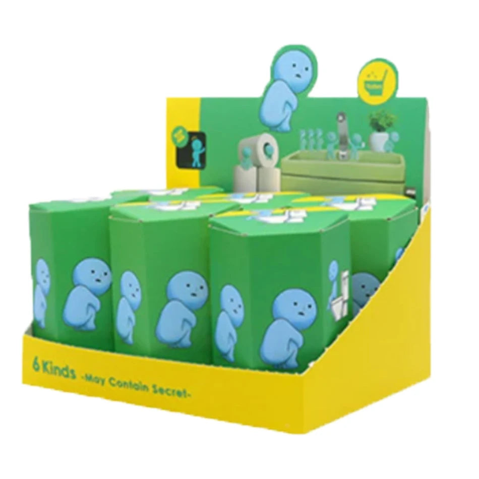 Eine Serie von Nachtleuchtenden Grünen Puppen Blind Mystery Box Actionfiguren Dekoration Desktop-Modell Spielzeug als Überraschungsgeschenk