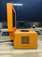 8-Zoll Gamecube 3D-Druck Retro Arcade Spielkonsole Tragbares Display Mini-Monitor mit Stereo für Gamecube NGC NTSC