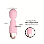 Mini Powerful Silent Personal Silicone Sex Toys for Women Vibrator AV Stick Adult Female Dildo Massage G Spot Vibrator Adult 18