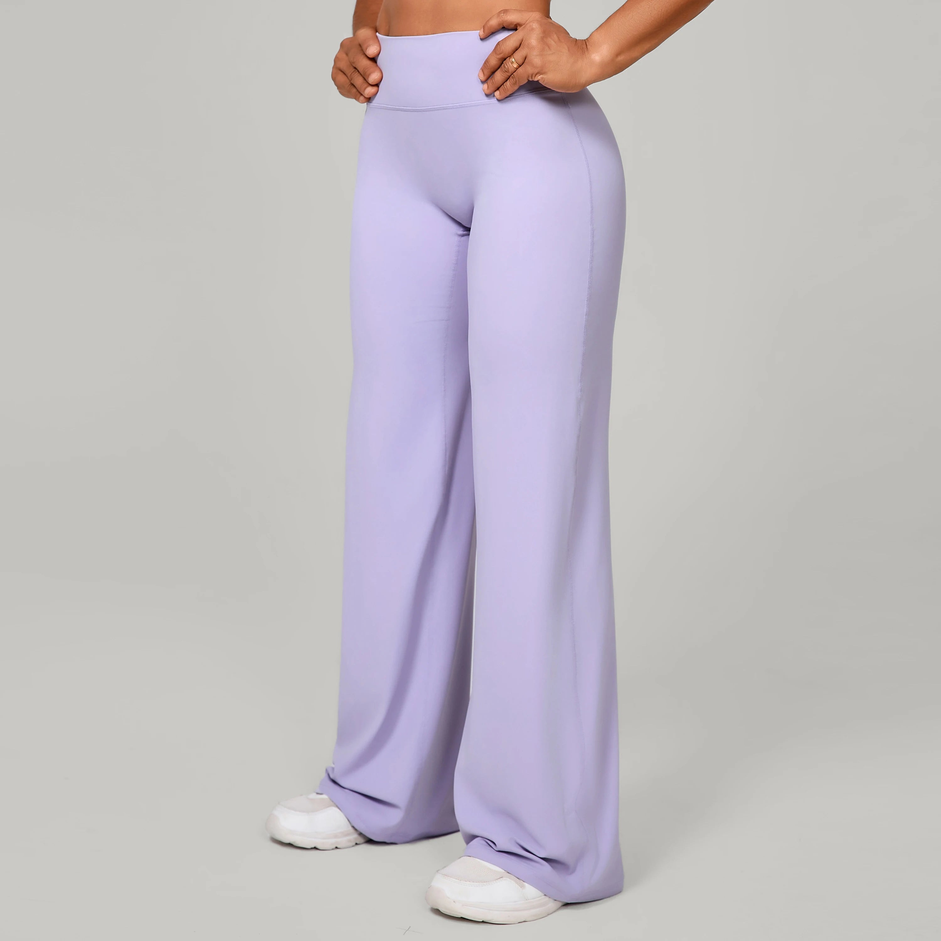 Damen gerade Yoga-Leggings weicher, dehnbarer Stoff Damen-Yogahosen GYM Schweißableitende Eigenschaften Lauf-Sport-Hosen
