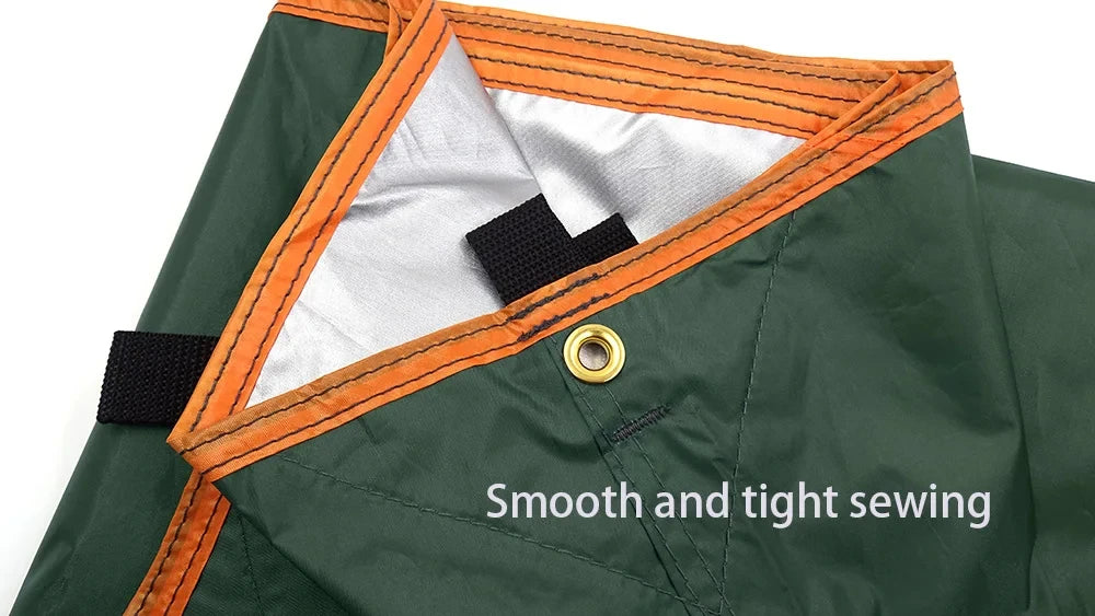 Campingplane Wasserdichtes Zelt Touristenmarkise Schatten Gartenüberdachung Strandsonnenschutz Outdoor Ultraleichter Sonnenschutz Wandern Rucksackreisen