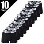 4/10 Stück Herren- und Teenager-Vierjahreszeiten-Boxershorts mit Gummizug und elastischem Bund, vielseitig, Übergröße, Sportshorts
