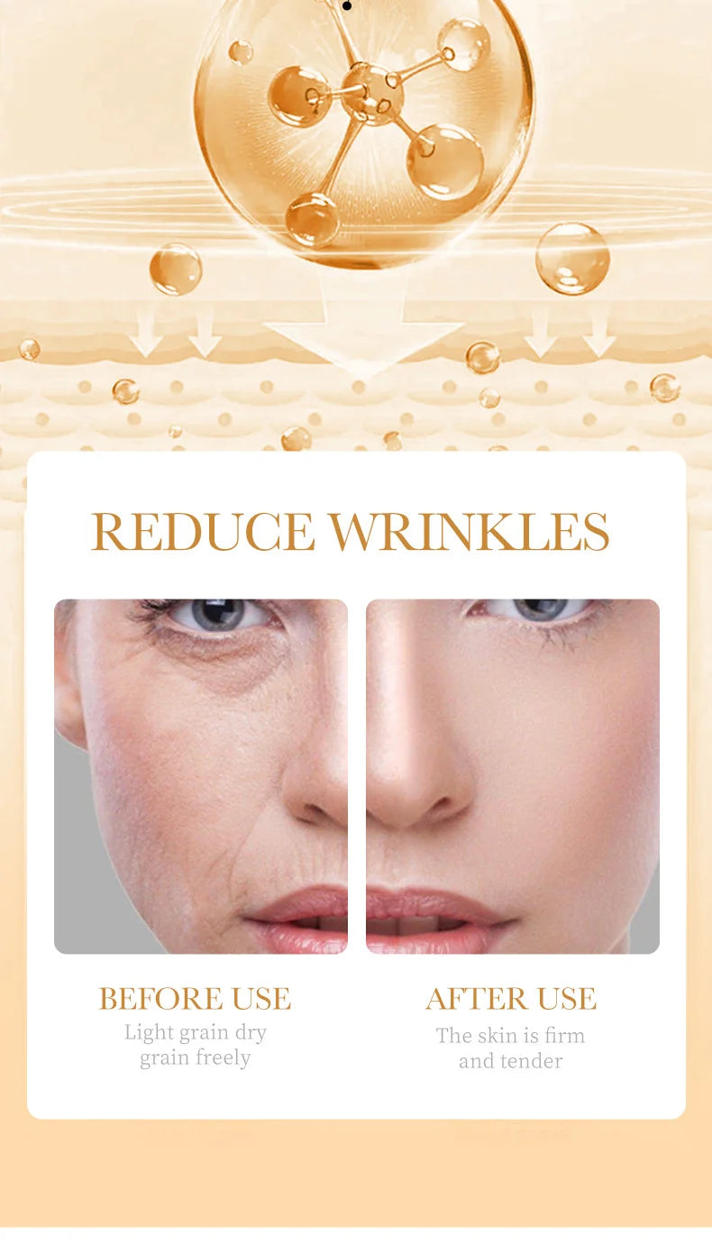 10 Stk. Kollagen Anti-Falten Gesichtsmaske Anti-Aging Mildert feine Linien Strafft die Haut Feuchtigkeitsspendend Aufhellend Hautpflege Koreanische Kosmetik