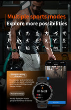 2026 Neue T-Rex 3 Ultra 1100mAh Smartwatch 5ATM Wasserdicht Outdoor Sport GPS Track Herzfrequenz Kompass Bluetooth Anruf Smartwatch