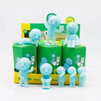 Surprise Gift blind box action figures Yoga Bedroom series multiple doll green noctilucent mysterious decoration model for toy