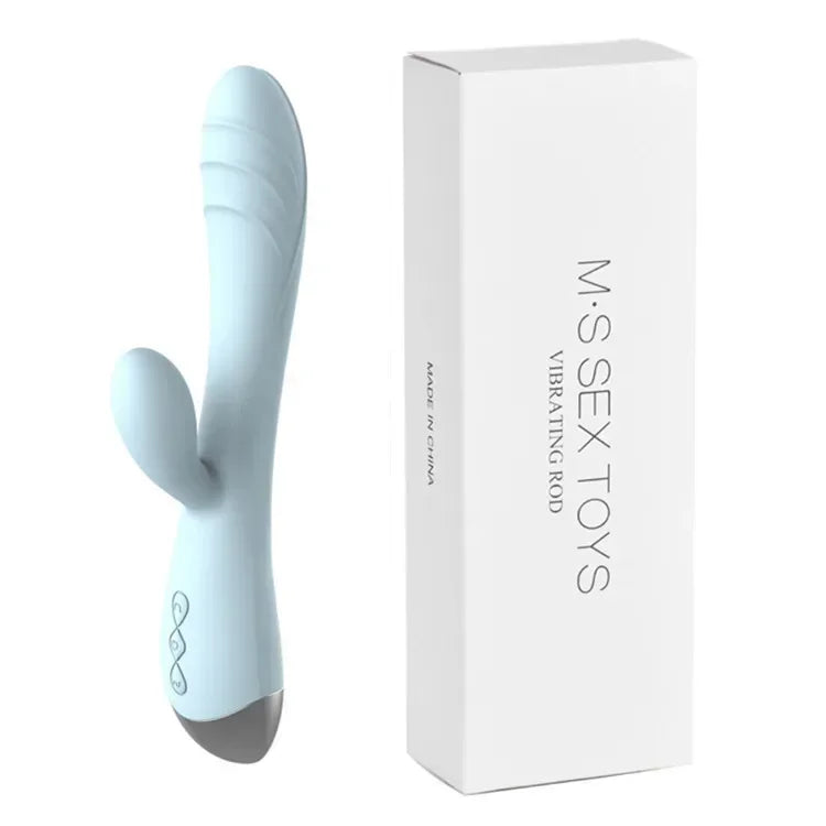 Dildo Vibrator für Frauen Leistungsstarker G-Punkt Klitorisstimulator Vagina Massagestab AV Zauberstab Weiblicher Masturbator Sexspielzeug für Erwachsene ab 18 Jahren