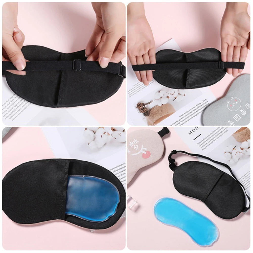 1 Stück Augenmaske, spezielle Kühlpackung für Augenschatten, Schlafmaskenabdeckung, Pflaster, kühlendes Gel, Gesundheit
