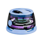 VIKEFON Tragbarer Mini Bluetooth Lautsprecher G200 RGB-Beleuchtung Magnetischer Lautsprecher BT5.3 Mini Sound Box 7 Stunden Wiedergabe Handyhalter