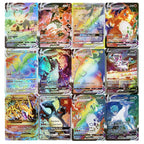 10-100 Stück Pokémon Karten Englisch Französisch Spanisch Deutsch Italienisch GX Team Vmax EX Glänzendes Spiel Battle Sammelkarten Spielzeug