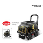 Kinder Zug Reitspielzeug Eisenbahn Klassisches Elektromodell Kann Einen Kleinen Zug Schienenwagen Transportieren Kinder Baby Lauflernwagen Spielzeug Jungen