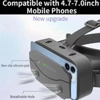 VR Brille 3D Virtual Reality Headset Geräte Helm Linsen Goggles Smart Für Smartphones Handy Mobil Spiel Viar Viewer Set