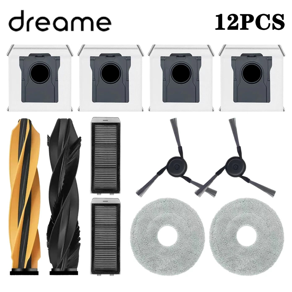 Dreame X50 Ultra/X50 Master/L50 Pro Ultra/L40S Pro Ultra/L40s Ultra/MOVA V50 Ultra Ersatzteile Hauptbürste Filter Mopptuch Staubbeutel