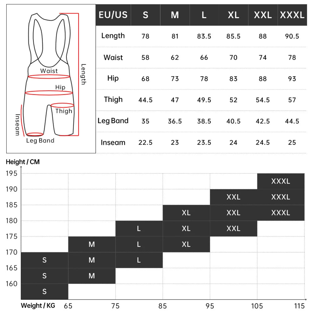RION Radhose Mountainbike Atmungsaktiv Herren Gepolsterte Radhose Triathlon Herren Pro Lycra Fahrradhose MTB Kleidung