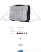 Hochwertige Make-up-Taschen für Damen Reise-Kosmetiktasche Kulturbeutel Wasserdichter Organizer Neceser Hängende Badezimmer-Waschtasche
