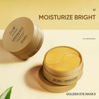 "30 Stk. 24K Gold Augenmasken-Pads – Anti-Aging & Behandlung dunkler Augenringe, feuchtigkeitsspendender Kollagen-Boost für geschwollene Augen"